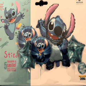 Set de 5 ballons Stitch