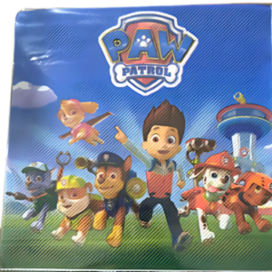 Pack 20 serviettes Paw Patrol