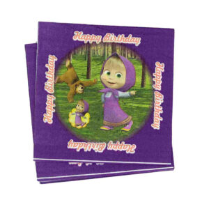 Pack 20 serviettes Masha