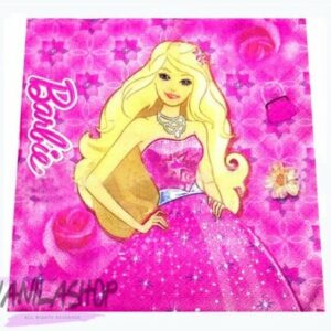 Pack 20 serviettes Barbie