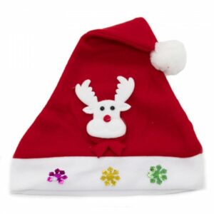 Bonnet de Noël avec lumière Led