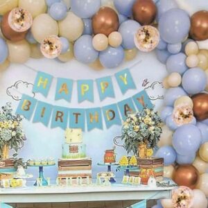 Arche 103 pièces métal et bleues