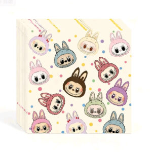 Pack 20 serviettes Labubu