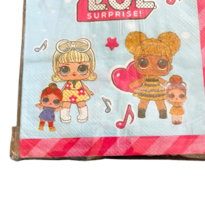 Pack 20 serviettes L.O.L