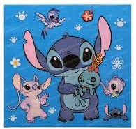 Pack 20 serviettes Stitch