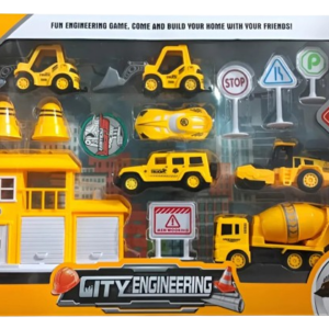 Set véhicules de chantier