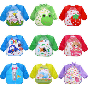 Bavoir à manches longues