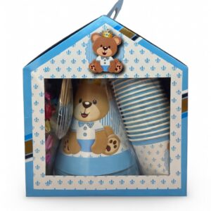 Pack anniversaire Ourson bleu