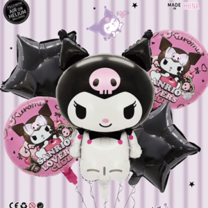 Set de 5 ballons Kuromi
